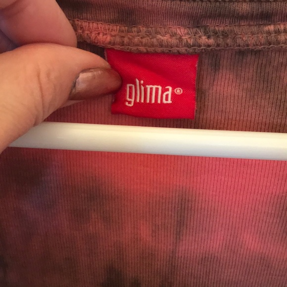 Glima Pink and Brown Tunic - Picture 7 of 8